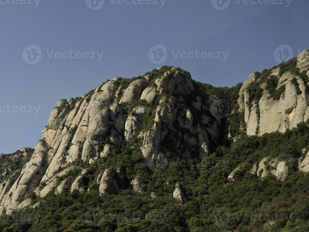 klooster montserrat in spanje foto