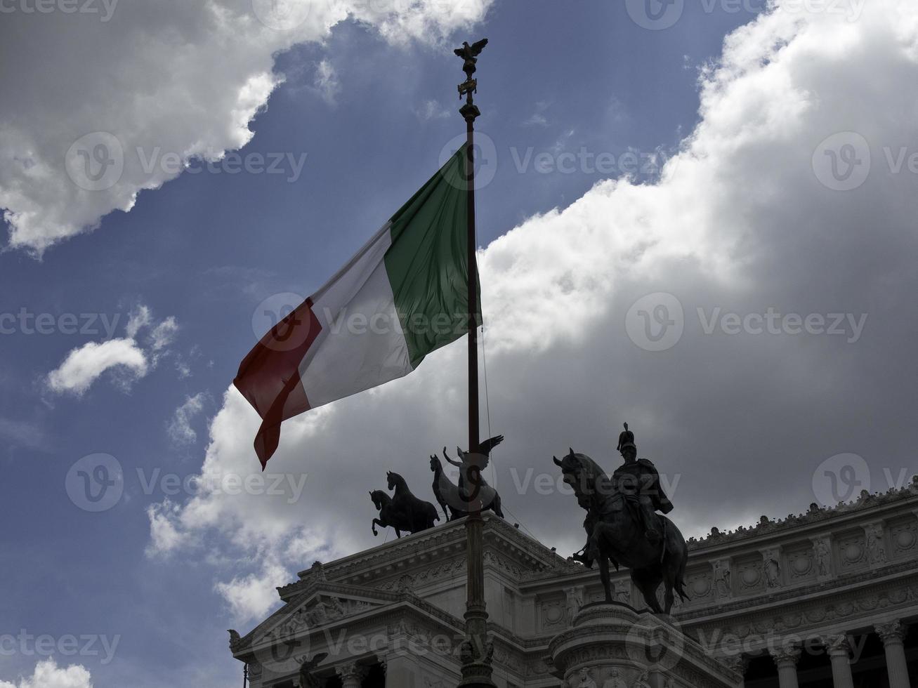 de stad rome in italië foto