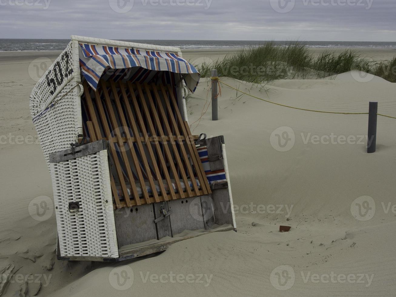 het strand van baltrum foto