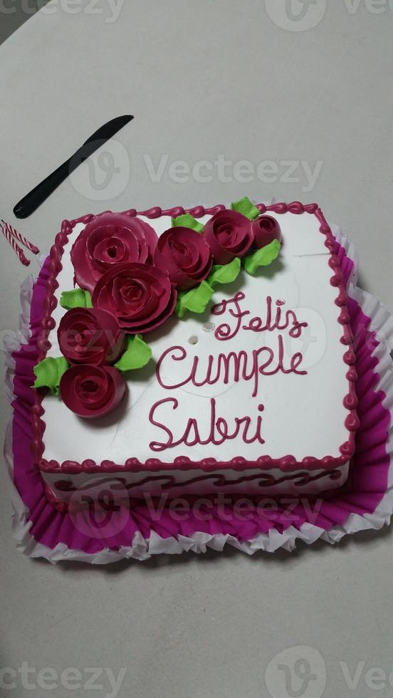 gelukkige verjaardag sabri taart foto