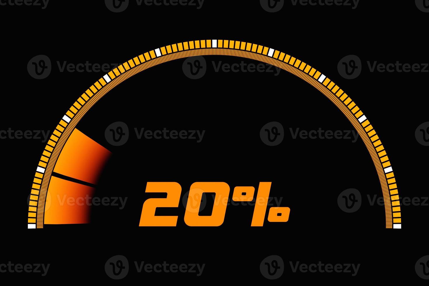 3D illustratie rode ronde pictogram van het bedieningspaneel. hoog risicoconcept. kredietbeoordelingsschaal foto