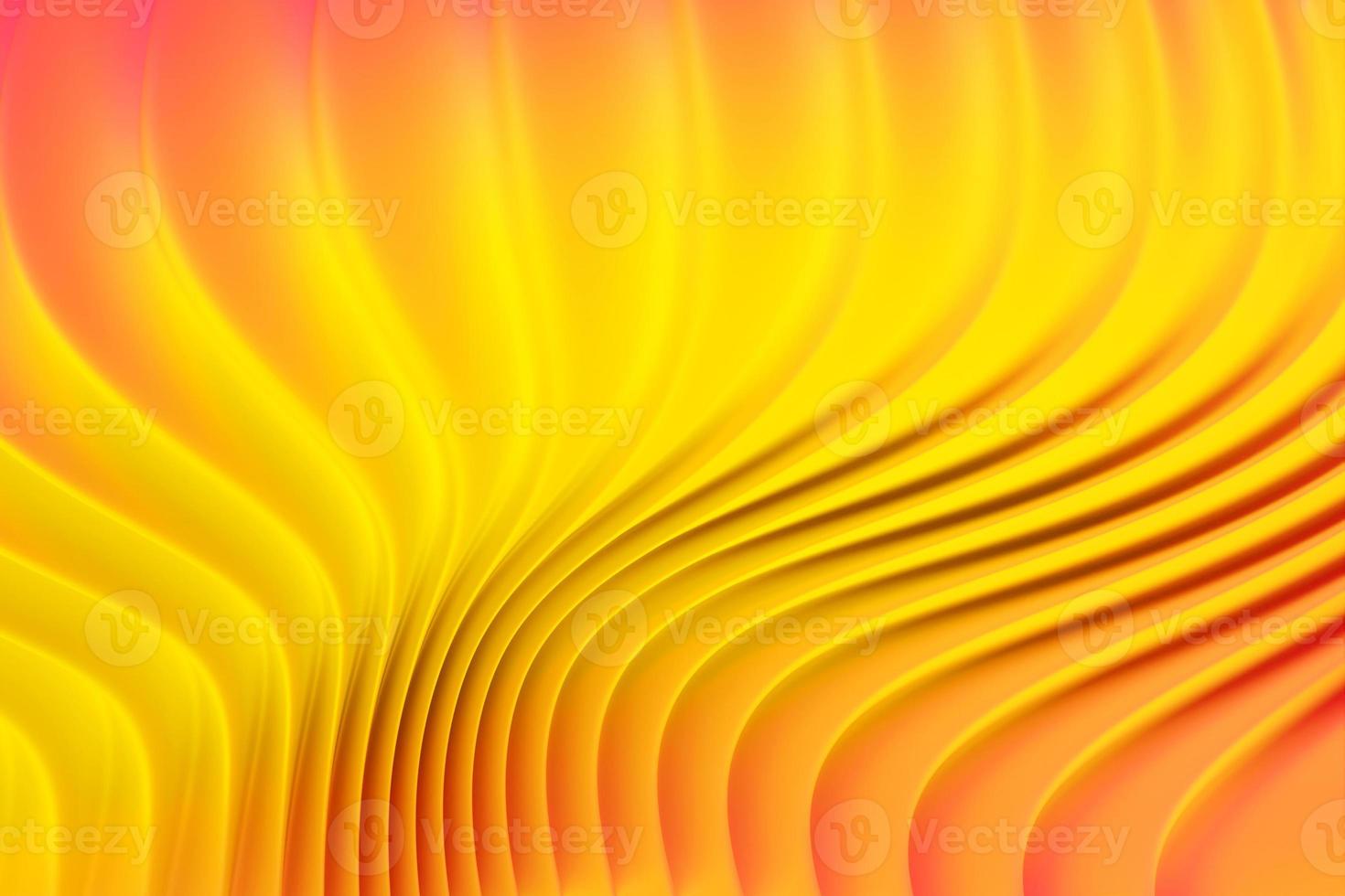 3D illustratie rijen van gele lijn .geometrische achtergrond, patroon. foto
