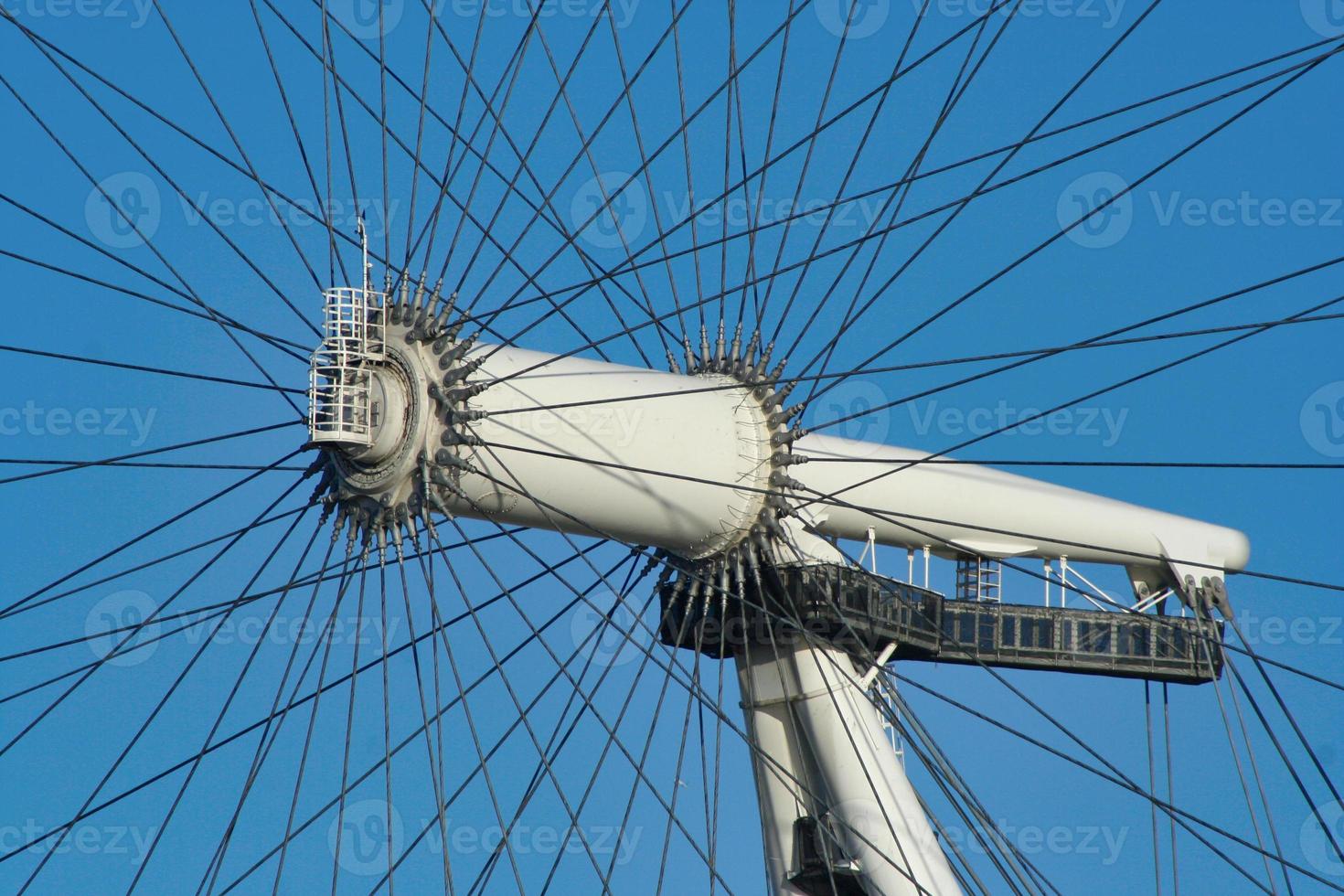 close-up op het london eye foto