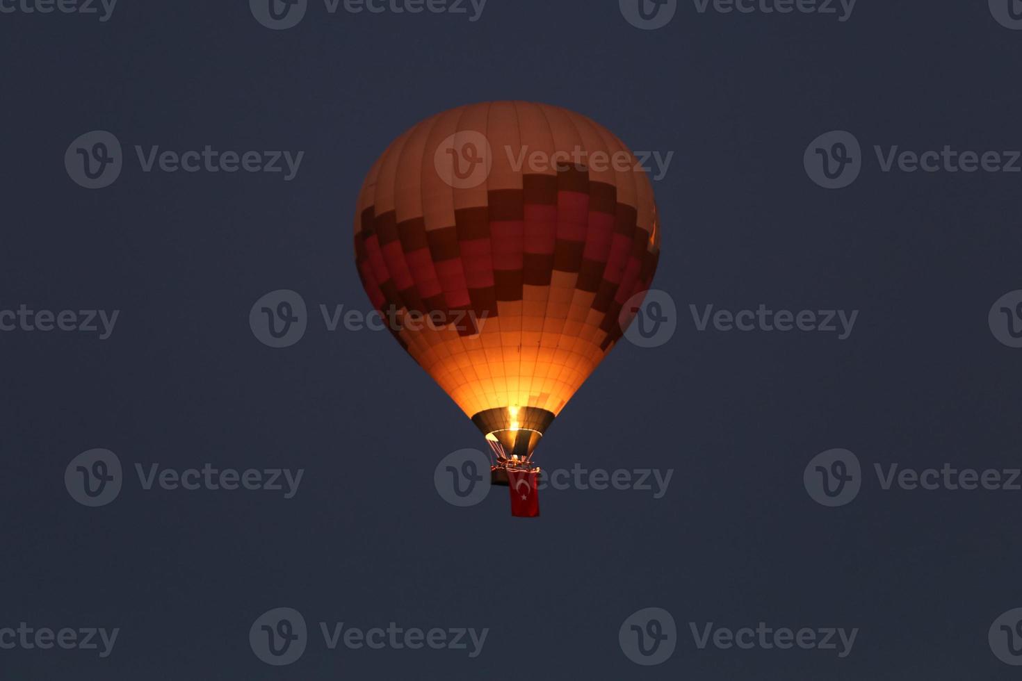 heteluchtballon foto