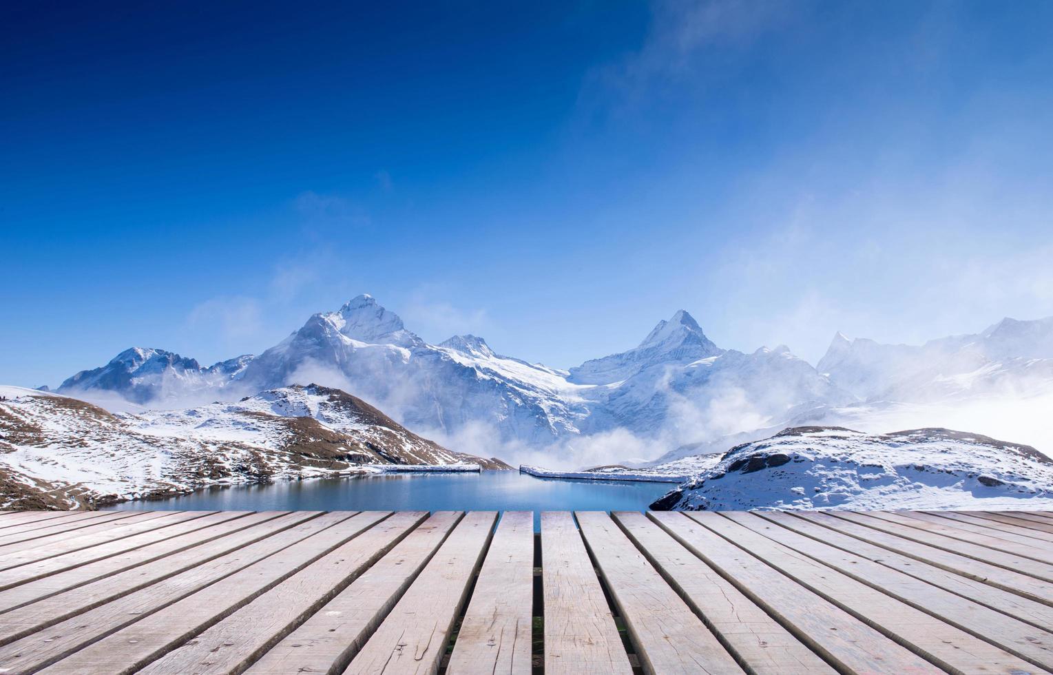 eerste berg grindelwald zwitserland foto