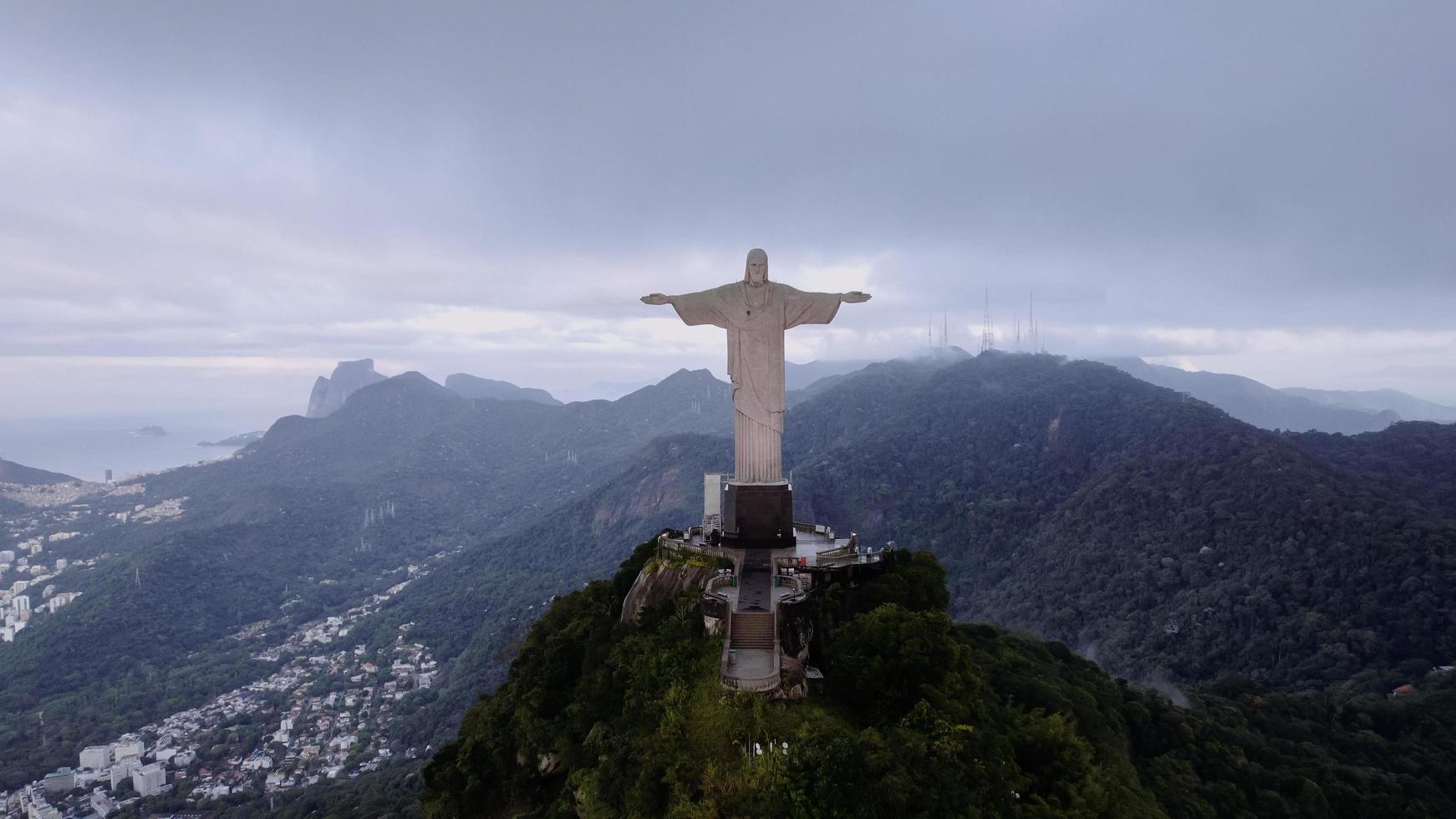 Rio de Janeiro, Brazilië, 2022 - Christus de Verlosser foto