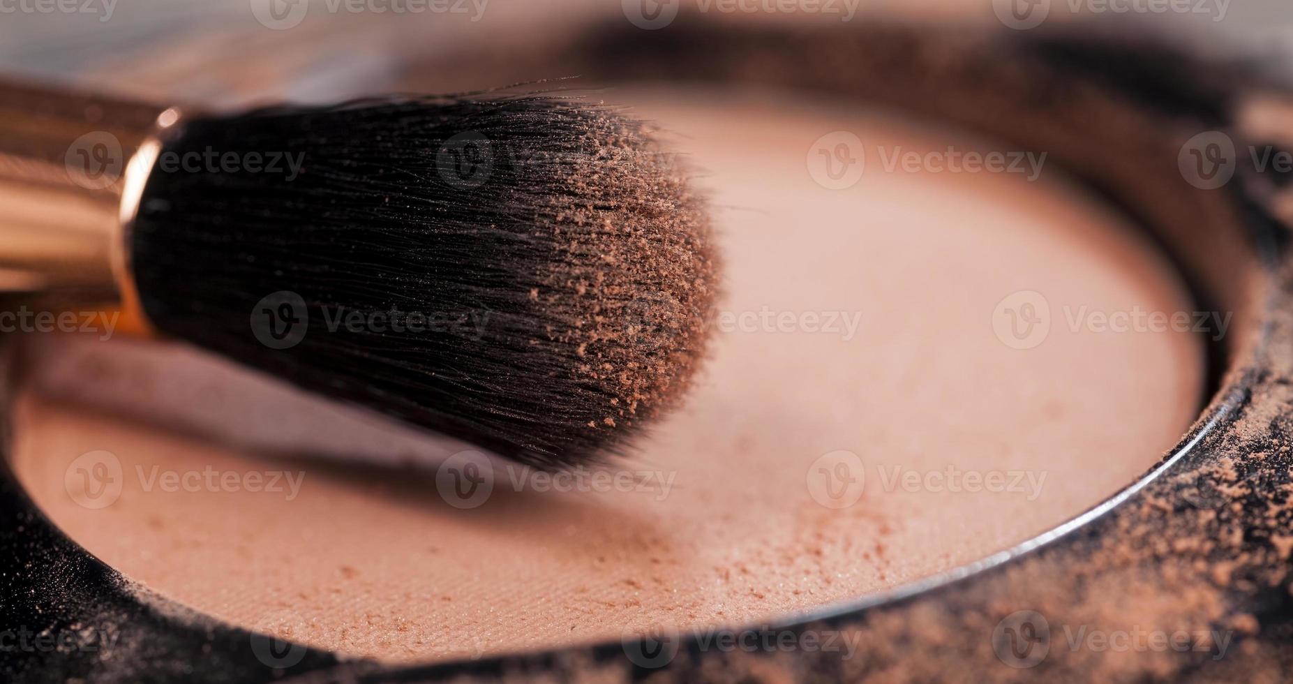 decoratieve cosmetica, close-up foto