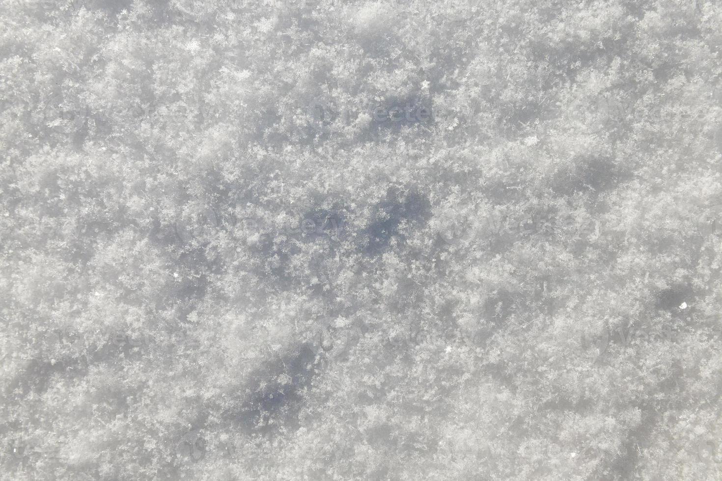 sneeuw op de grond foto