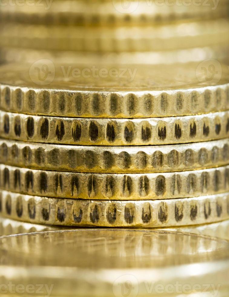 gouden munten, close-up foto