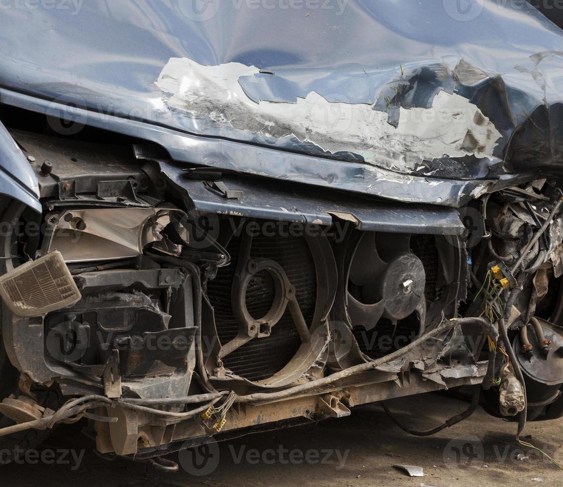 auto beschadigd, close-up foto