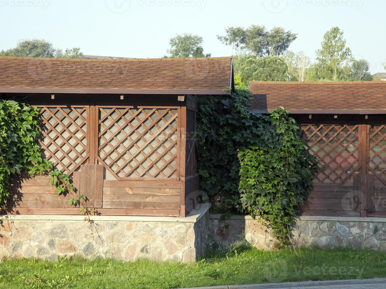 oud houten huis foto