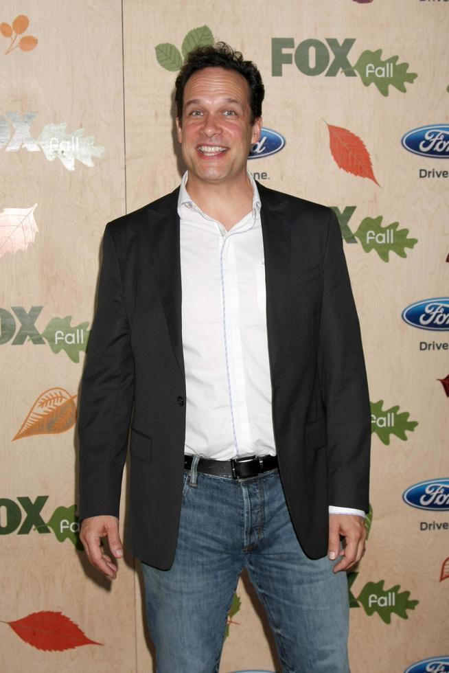 Los Angeles, 12 sep - Diedrich Bader arriveert op het 7e jaarlijkse fox fall eco-casinofeest bij de boekbinderij op 12 september 2011 in Culver City, ca. foto