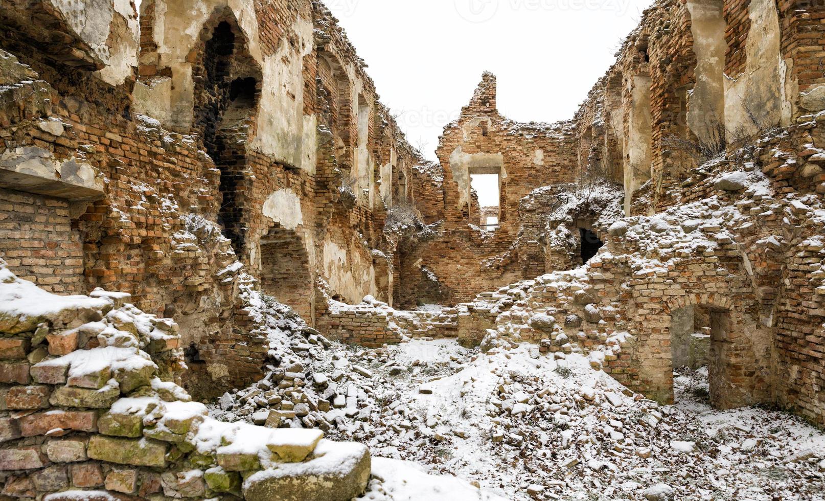 deel van de ruïnes foto