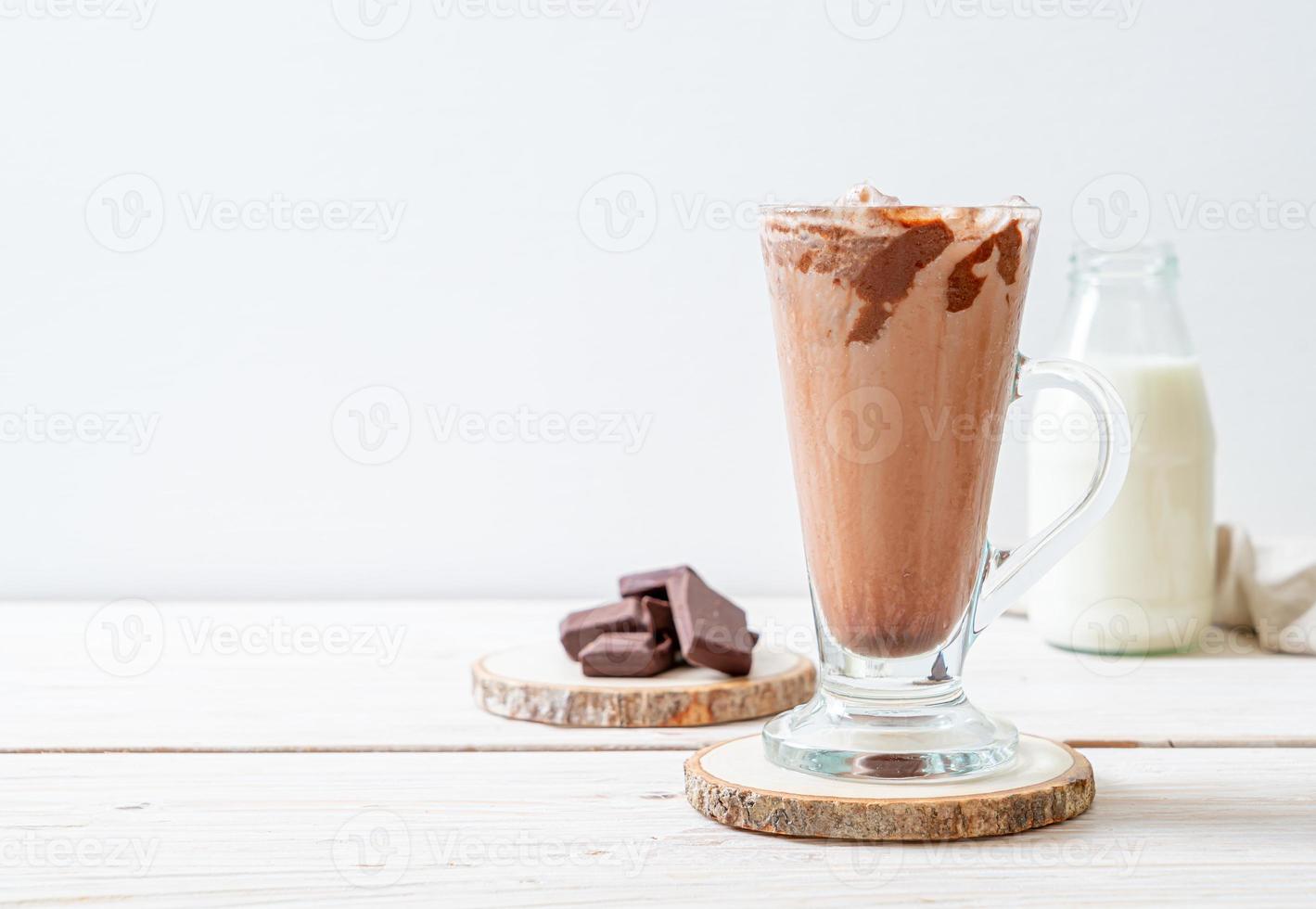 ijschocolade milkshake drankje foto