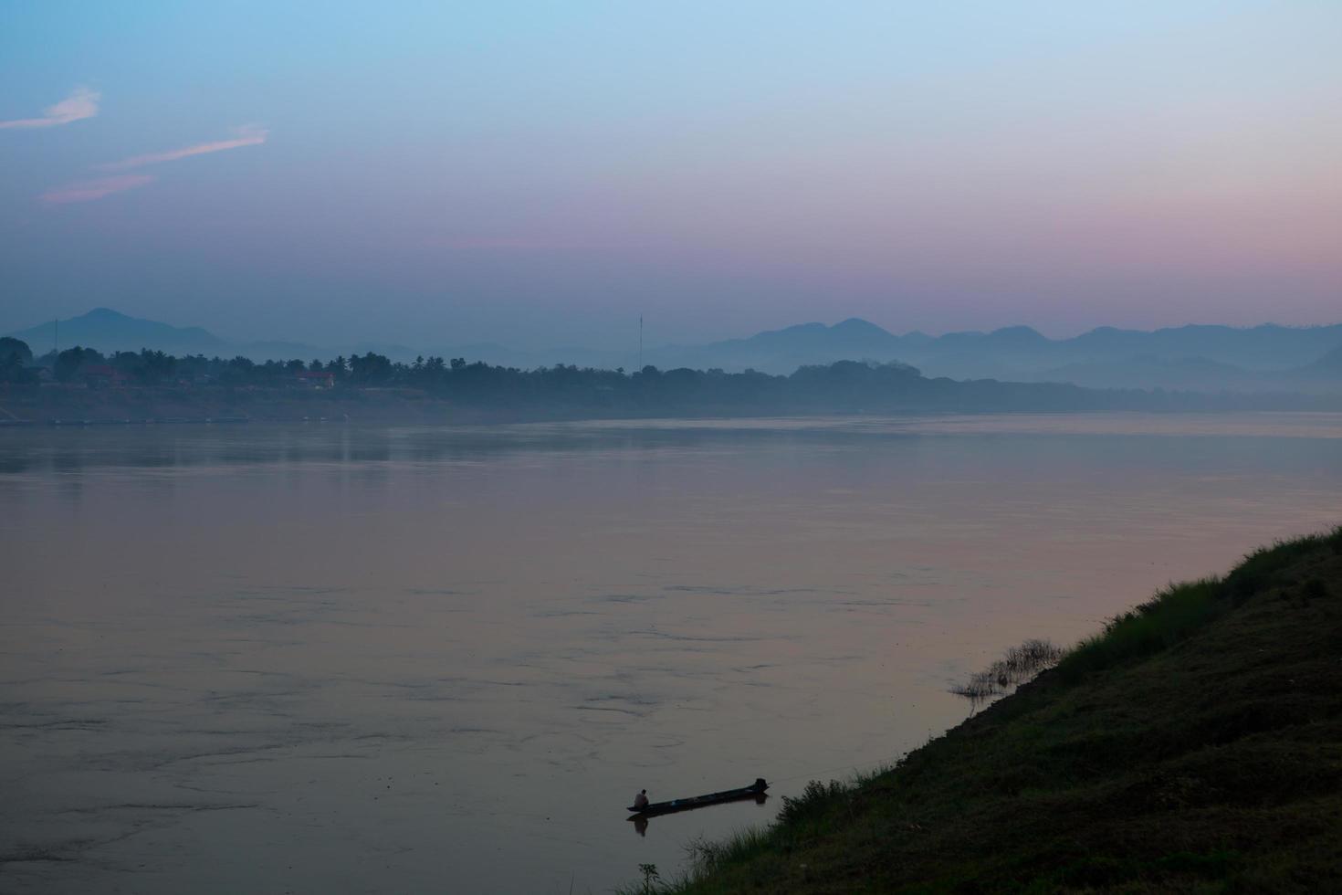 mekong rivier, thailand en laos foto