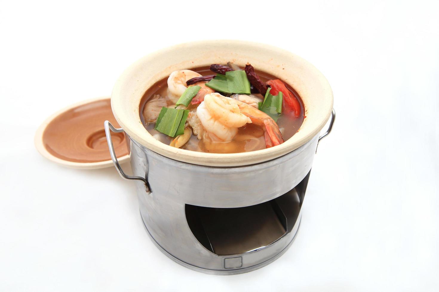 Thais eten tom yum zeevruchten? foto