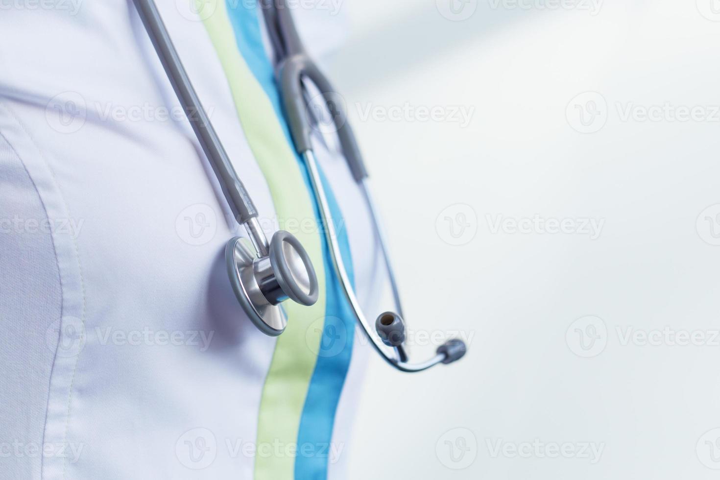 arts met een stethoscoop foto