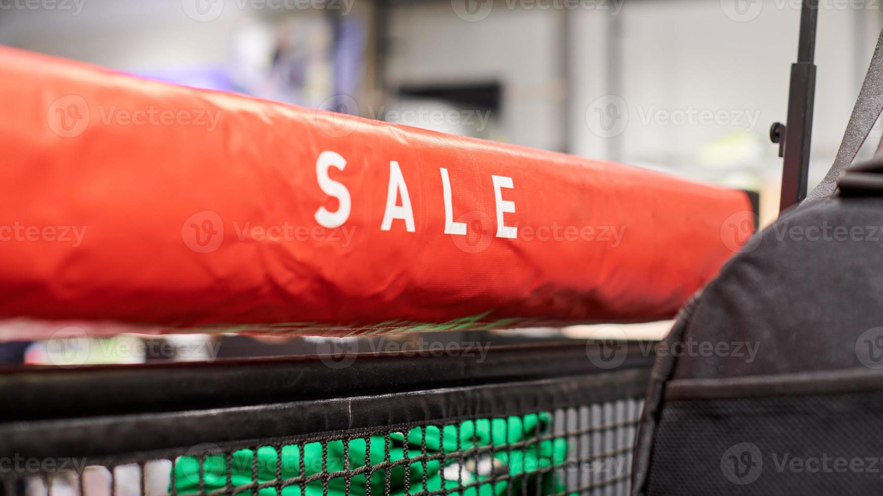 verkoop bij winkelcentrum, seizoensgebonden promoties foto