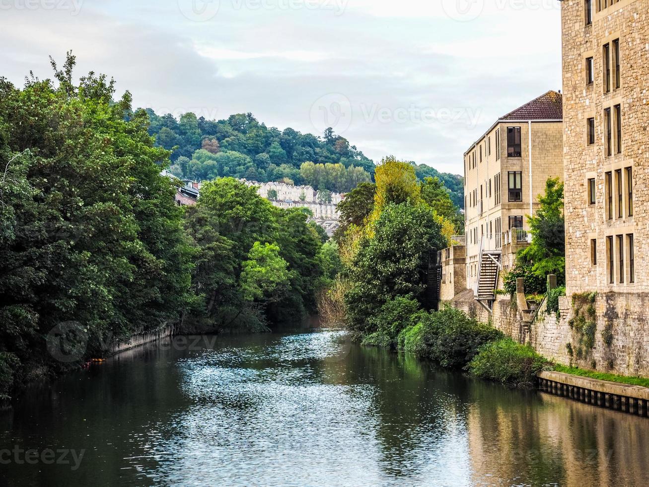 hdr rivier avon in bad foto