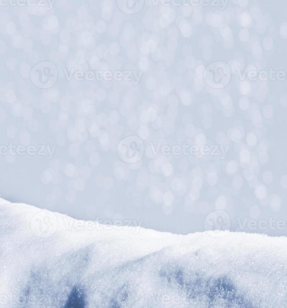 achtergrond van sneeuw. de textuur van de sneeuw foto