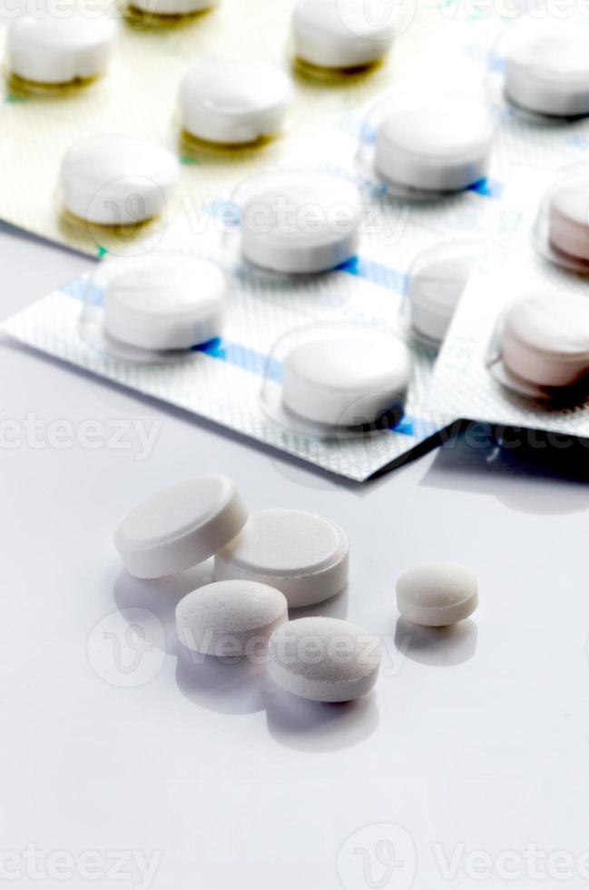 tabletten van geneeskunde foto