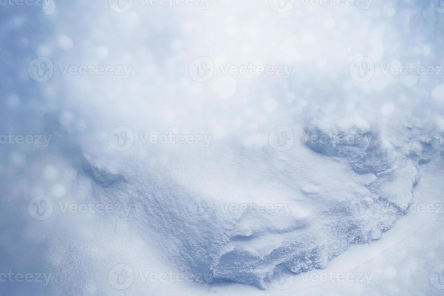 achtergrond. winters landschap. de textuur van de sneeuw foto