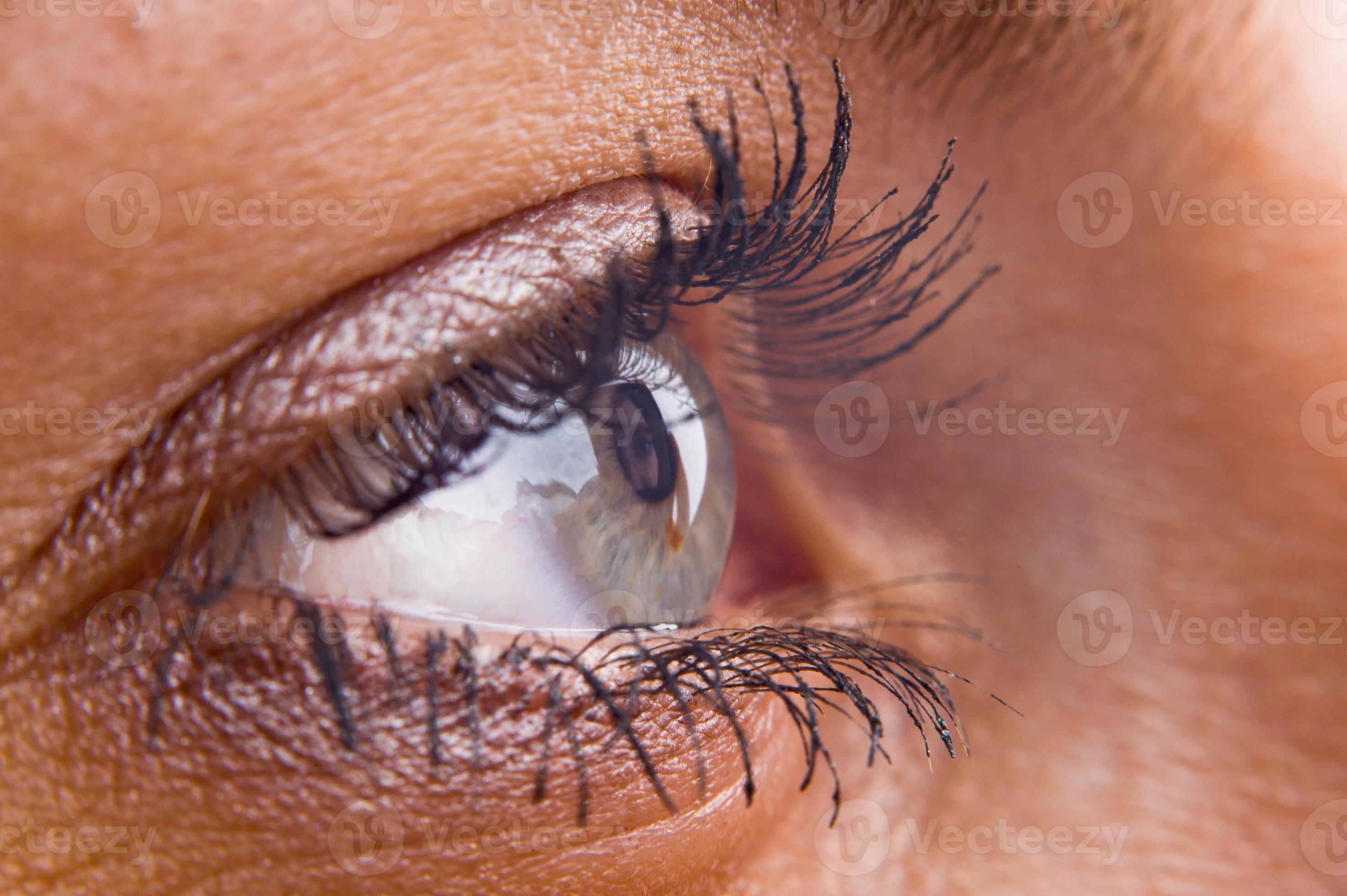 heet Rodeo Niet genoeg close-up van een mooi oog 1250665 Stockfoto