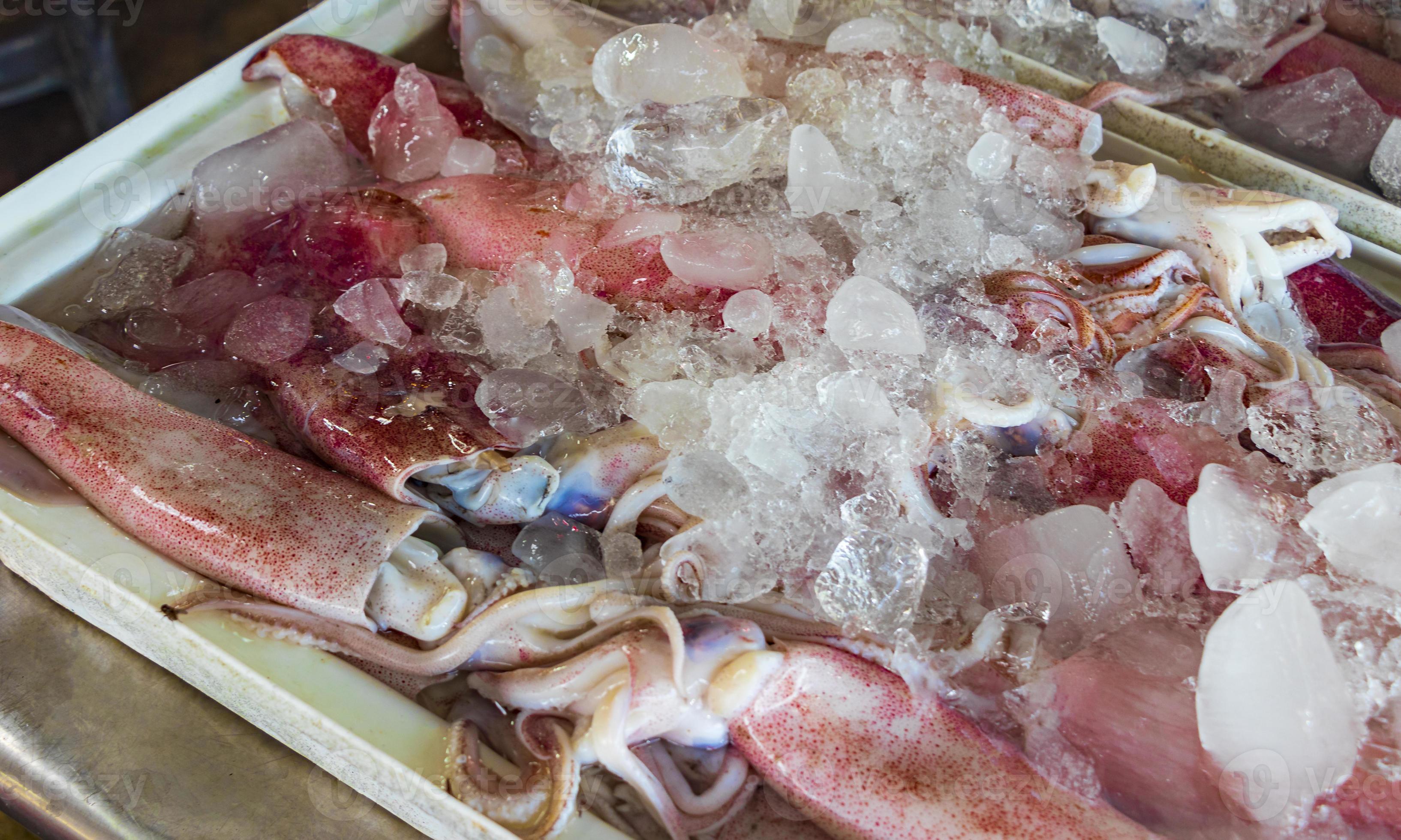 rauwe Thaise zeevruchten in Koh Samui, Thailand foto