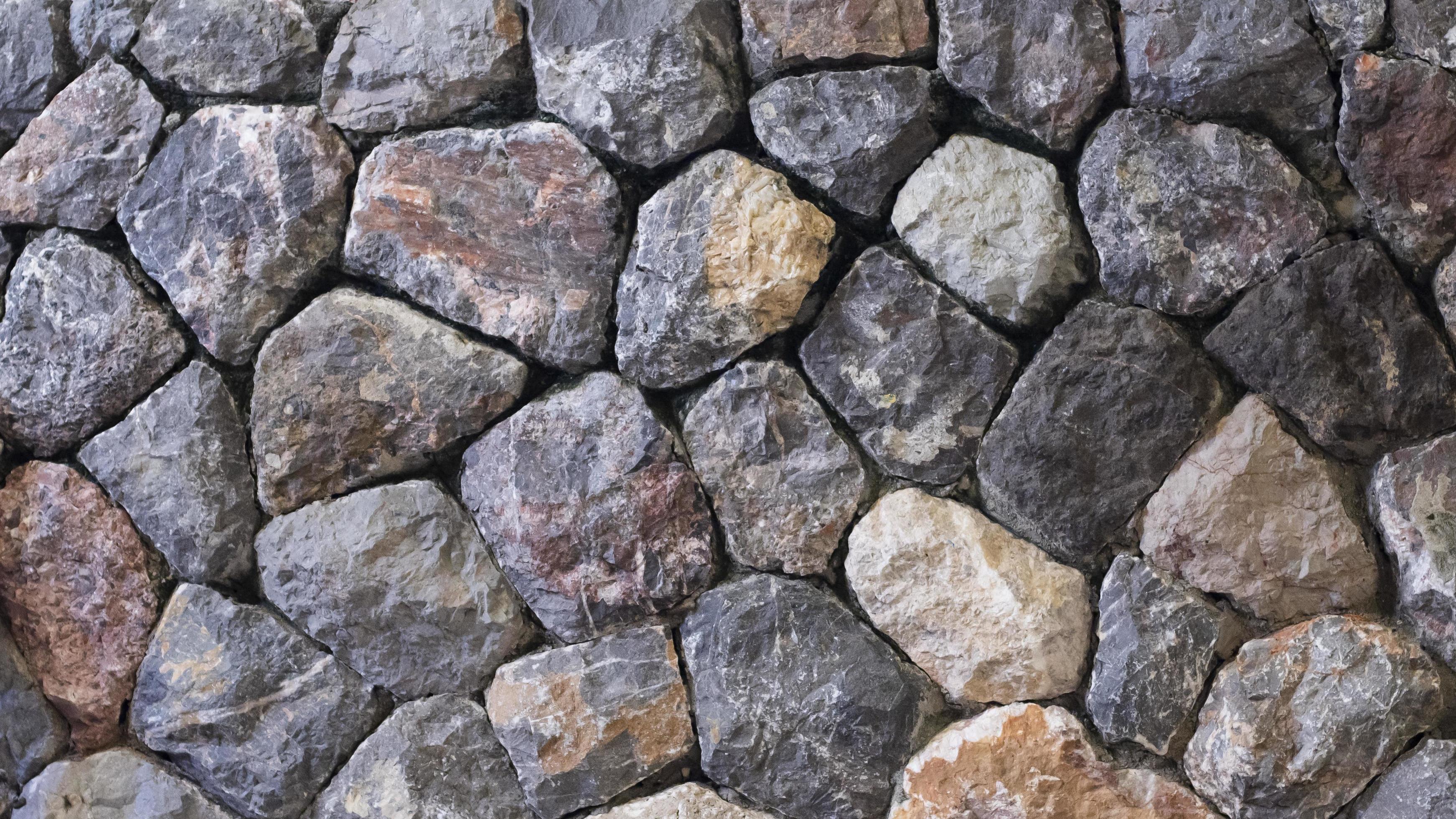 Spanning Afbreken Schema patroon grijze kleur van rustieke landelijke stijl ontwerp decoratieve  dreal stenen muur oppervlak met cement. achtergrond van oude stenen muur.  textuur van oud. 5150573 Stockfoto