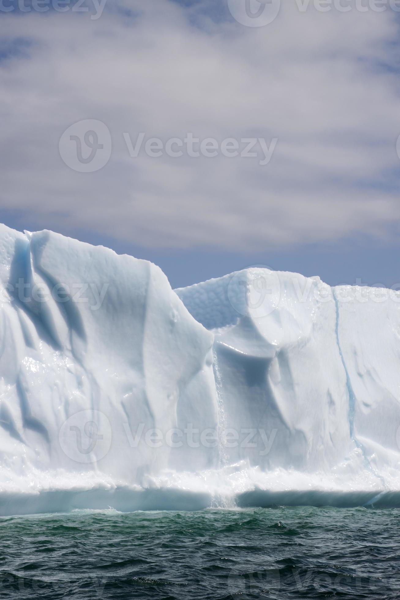 smeltende ijsberg foto