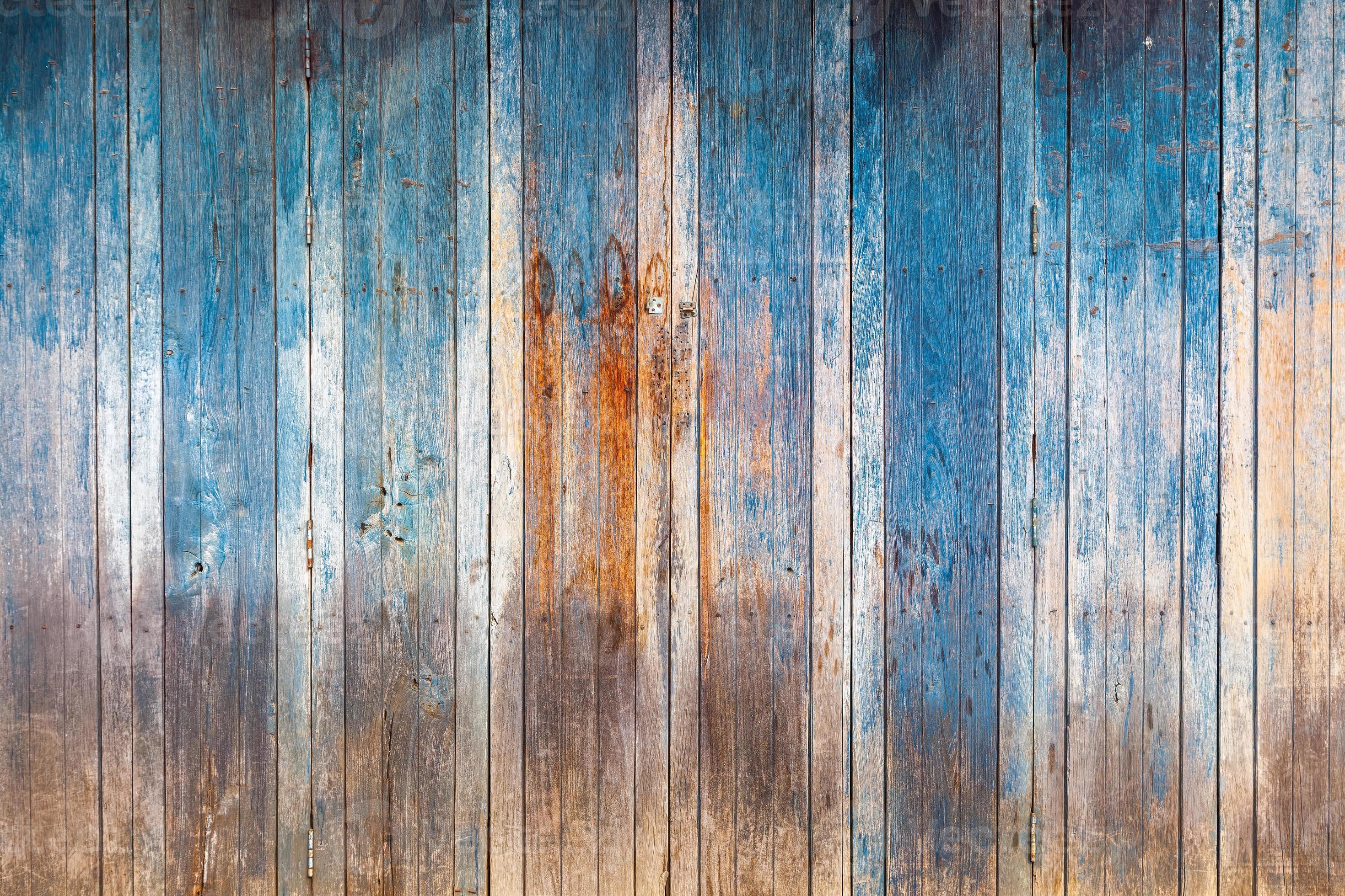 oud, grunge houten panelen die als achtergrond worden gebruikt foto