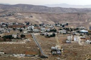 de woestijn van Judea in het Midden-Oosten in Israël. sinds de oudheid heeft deze plaats gediend als een toevluchtsoord voor kluizenaars en rebellen. foto