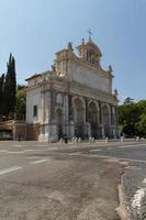 grote kerk in het centrum van Rome, Italië. foto