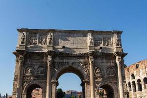 Romeinse ruïnes in Rome, forum foto