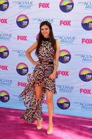 Los Angeles, 22 juli - Victoria Justice arriveert op de 2012 teen choice awards in het gibson amfitheater op 22 juli 2012 in los angeles, ca. foto