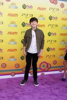 Los Angeles, 22 oktober - Greyson Chance arriveert op de 2011 Variant Power of Youth-avond in de primordiale studio's op 22 oktober 2011 in Los Angeles, ca. foto