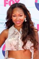 los angeles, 22 juli - meagan good arriveert bij de teen choice awards 2012 in gibson amfitheater op 22 juli 2012 in los angeles, ca. foto