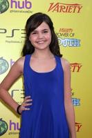 los angeles, 22 okt - bailee madison arriveert op de 2011 variété power of youth evemt in de primordiale studio's op 22 oktober 2011 in los angeles, ca. foto