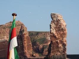 het eiland Helgoland foto