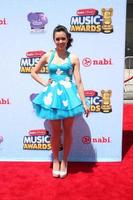 los angeles, 26 april - megan nicole bij de 2014 radio disney music awards in nokia theater op 26 april 2014 in los angeles, ca foto