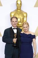 los angeles, 28 februari - mark rylance bij de 88e jaarlijkse academy awards, perskamer in het dolby theater op 28 februari 2016 in los angeles, ca foto