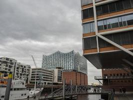 de stad hamburg in duitsland foto