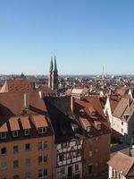 luchtfoto van nuernberg foto