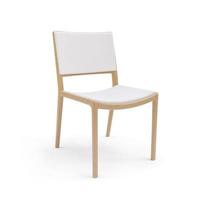moderne design stoel geïsoleerd op een witte achtergrond, meubels set. 3D render foto