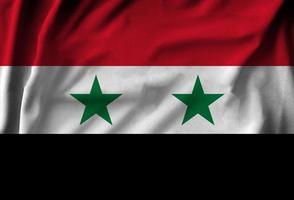 vlag van syrië foto