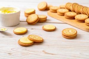 koekjes met botercrème foto