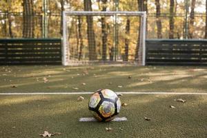 klein voetbalveld foto