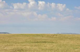 prachtig schilderachtig landschap van de vlaktes van het westen foto