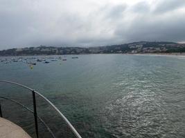 s'agaro strand aan de catalaanse costa brava, spanje foto