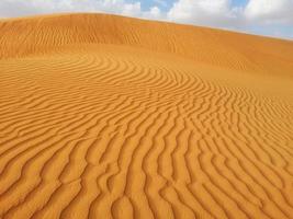 zandduinen in de woestijn foto